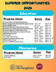 SUMMER OPPORTUNITIES 2025 (3)